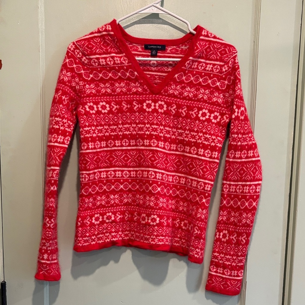 Lands' End Holiday Sweater